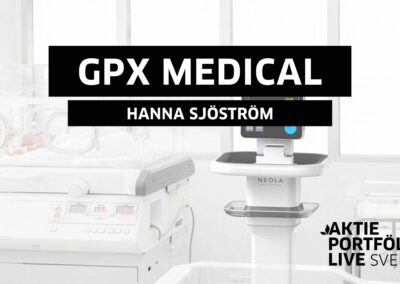 Se vd Hanna Sjöströms presentation från Aktieportföljen Live den 24 november