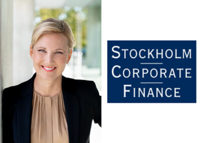 Presentation på Stockholm Corporate Finance Life Science kapitalmarknadsdagar den 9 mars 2022