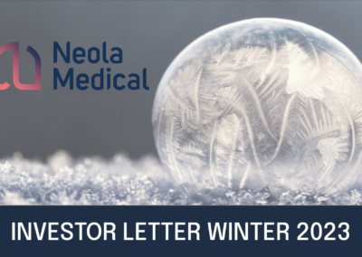 Neola Medical’s CEO shares more about the latest news in the winter investor letter 2023